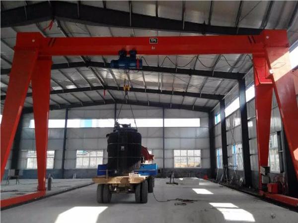 新疆10t單梁龍門吊出售